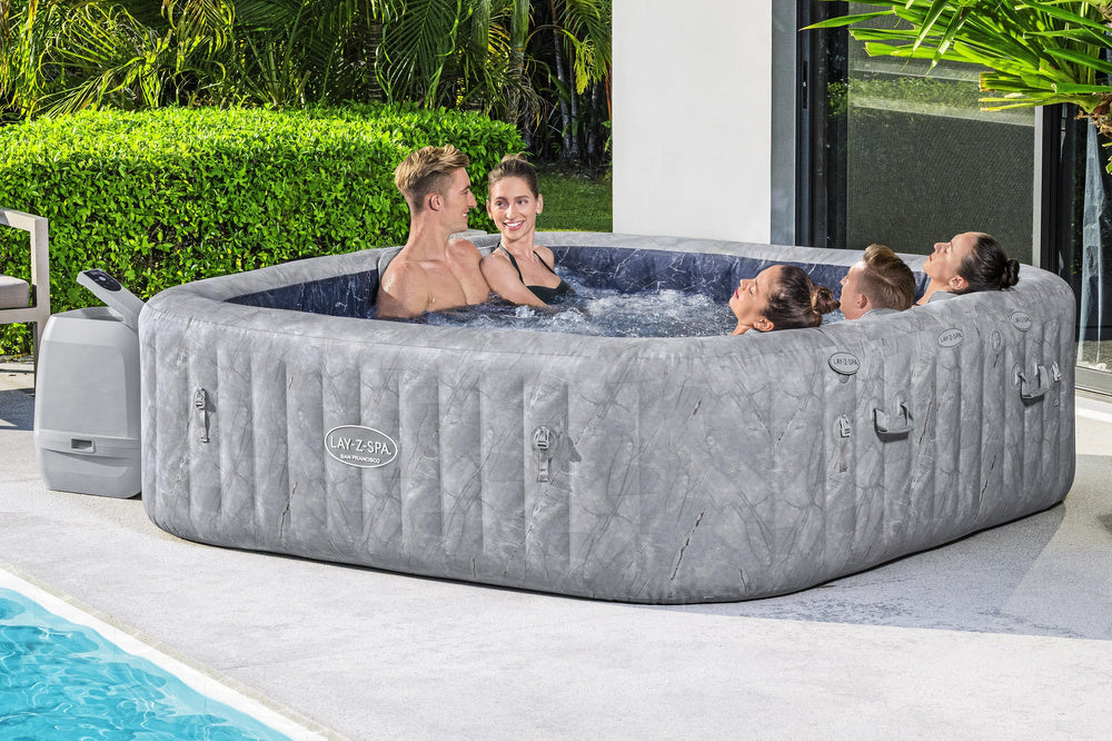 Nafukovací vířivka San Francisco pro 7 osob 230x230 cm – Bestway