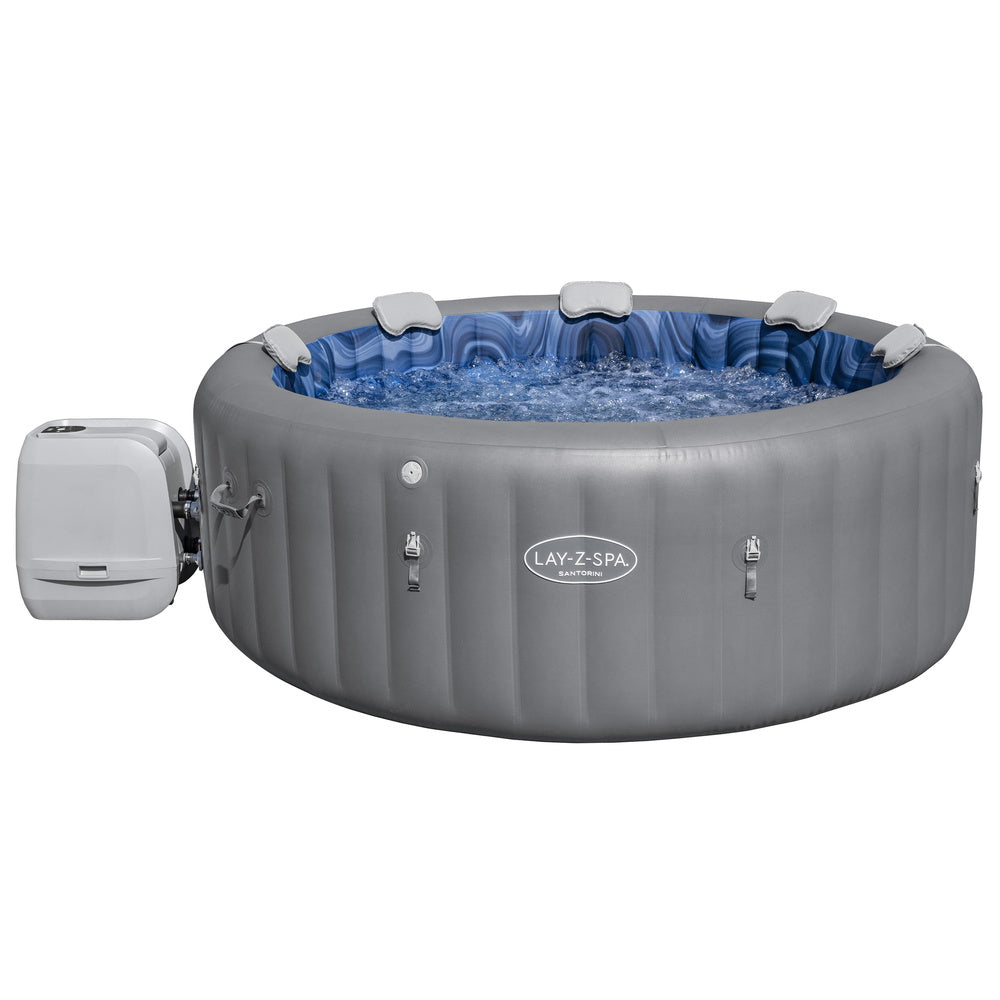 Nafukovací vířivka Santorini pro 7 osob 216x216x80 cm – Bestway