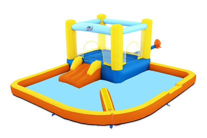 Nafukovací vodní skluzavka s bazénem 365x340 cm – Bestway