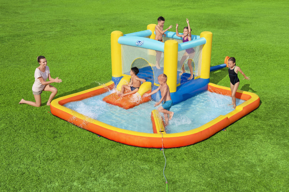 Nafukovací vodní skluzavka s bazénem 365x340 cm – Bestway