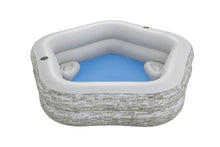 Nafukovací zahradní bazén 213x206x53 cm s poduškami – Bestway