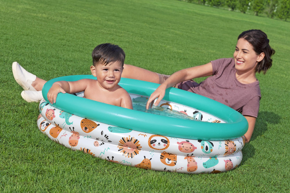 Nafukovací zahradní bazén se zvířátky 102 cm – Bestway