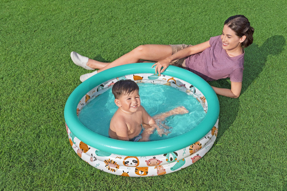 Nafukovací zahradní bazén se zvířátky 102 cm – Bestway