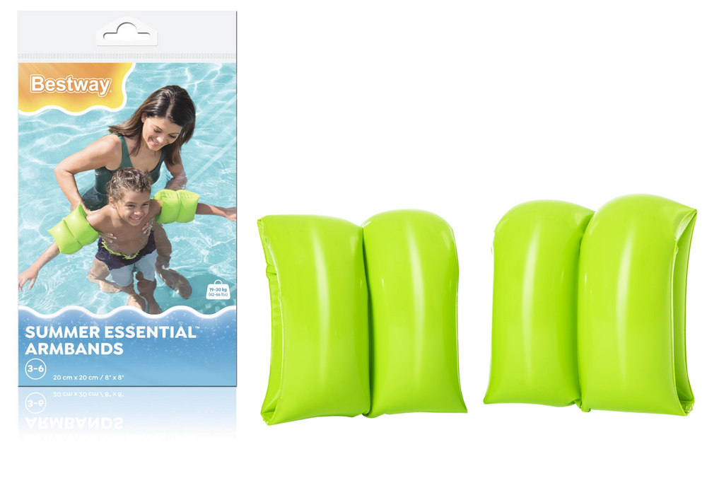 Nafukovací zelené rukávky Bestway 20cm – 32005