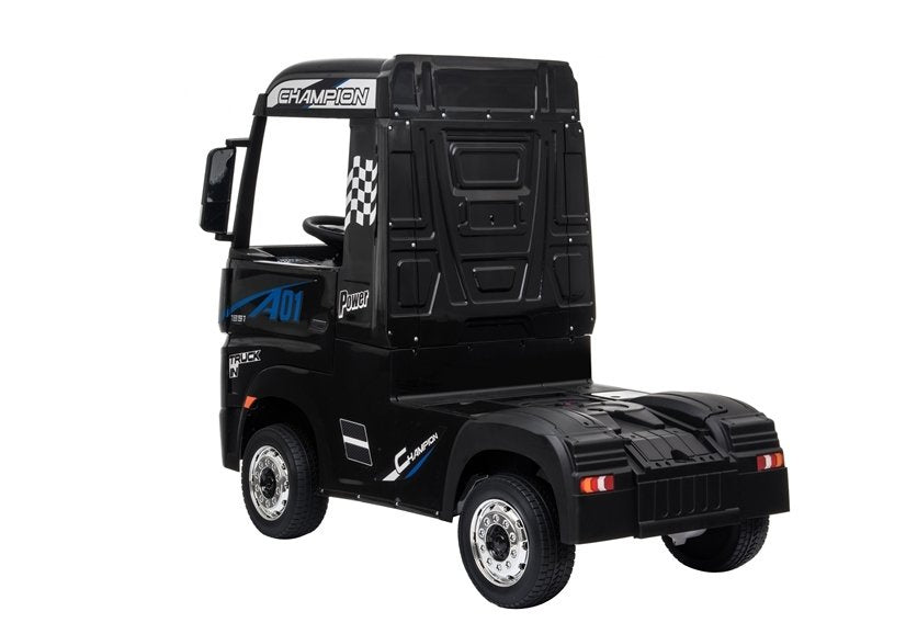 Nákladní auto na akumulátor Mercedes Actros s MP4 černé