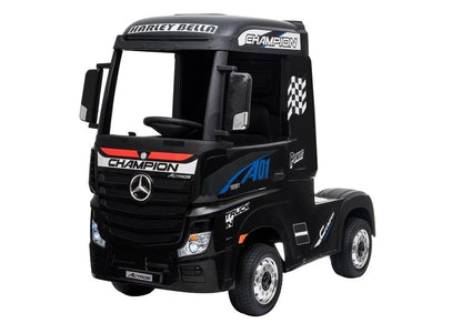 Nákladní auto na akumulátor Mercedes Actros s MP4 černé