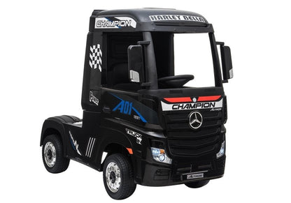 Nákladní auto na akumulátor Mercedes Actros s MP4 černé