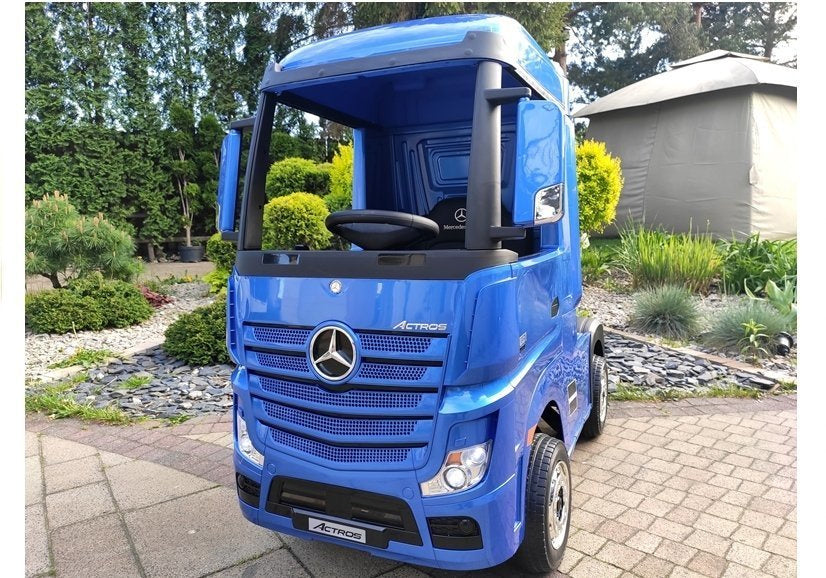 Nákladní auto na akumulátor Mercedes Actros s MP4 modré