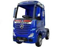 Nákladní auto na akumulátor Mercedes Actros s MP4 modré