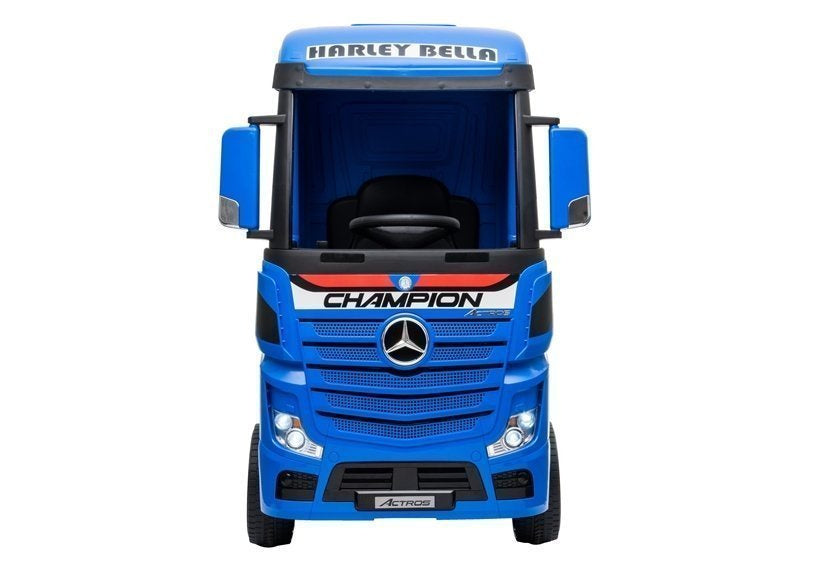 Nákladní auto na akumulátor Mercedes Actros s MP4 modré