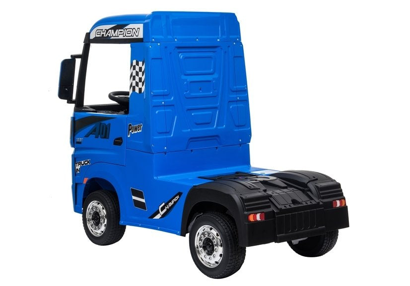 Nákladní auto na akumulátor Mercedes Actros s MP4 modré