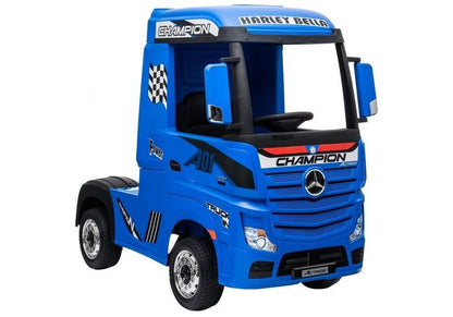 Nákladní auto na akumulátor Mercedes Actros s MP4 modré