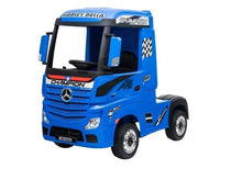 Nákladní auto na akumulátor s dálkovým ovládáním Mercedes Actros modré