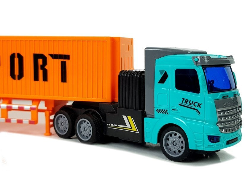 Nákladní auto na dálkové ovládání 27 MHz 1:48 oranžové