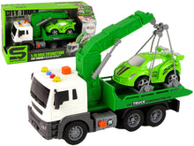 Nákladní auto odtahovka 1:16 – se zvukem a světly | zelená
