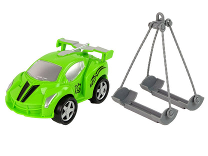 Nákladní auto odtahovka 1:16 – se zvukem a světly | zelená
