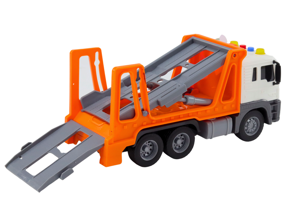 Nákladní auto odtahovka se světly a zvuky 1:16 oranžová