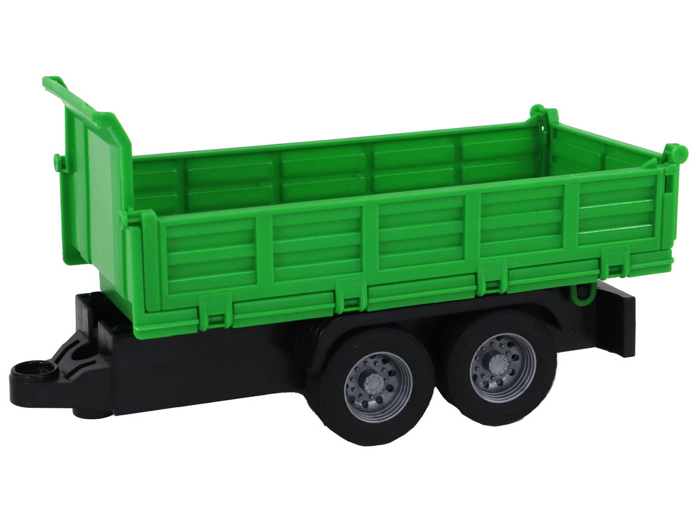 Nákladní auto s jeřábem – třecí pohon se zvuky | zelené