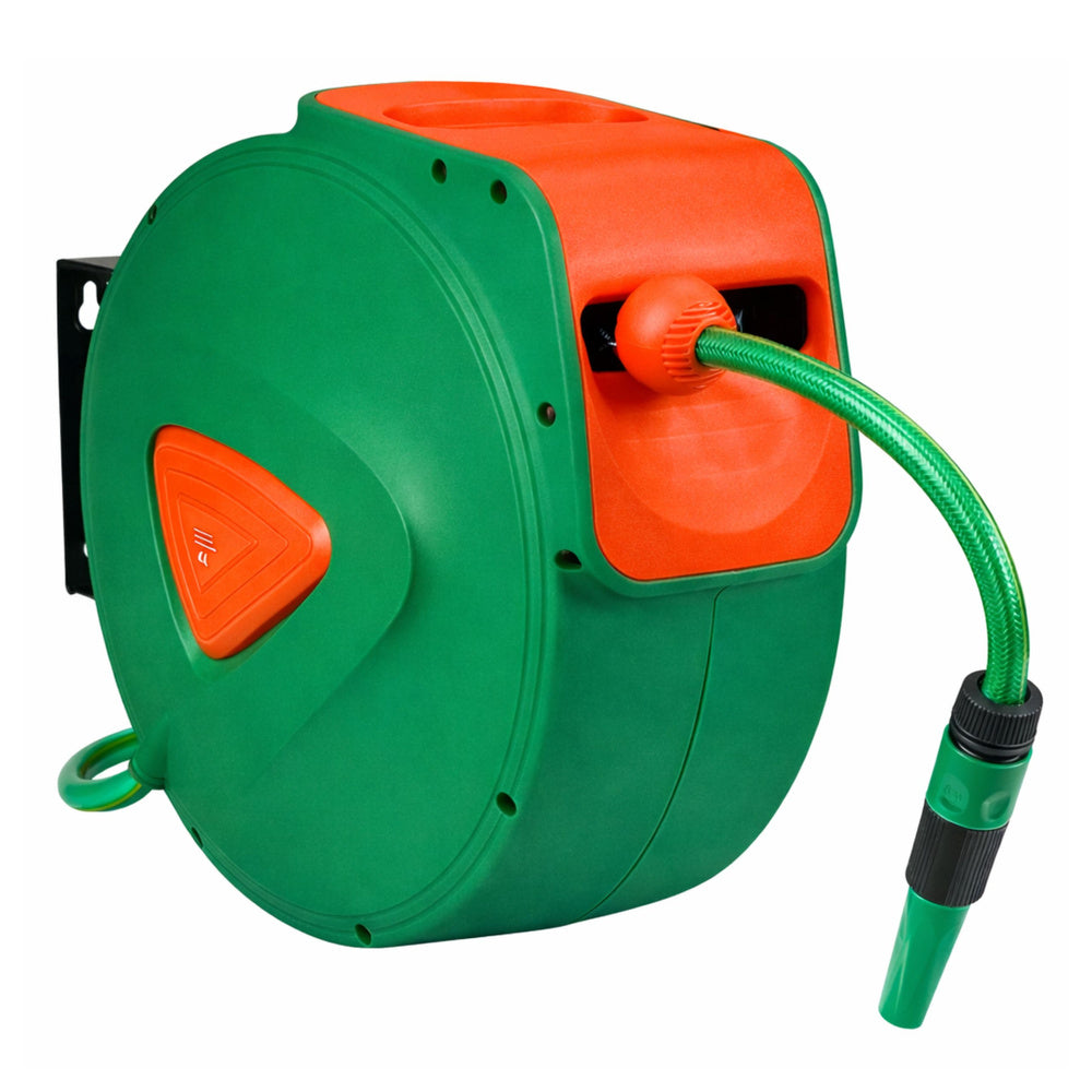 Nástěnný automatický naviják se zahradní hadicí 30m + 2m