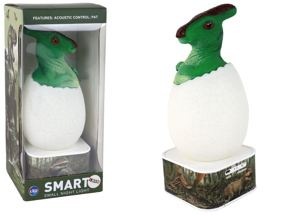 Noční LED lampička dinosaurus – Parazaurolof s USB nabíjením