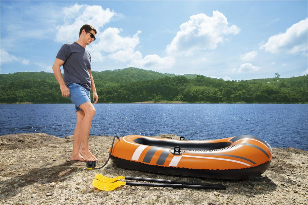 Nožní pístová pumpa 13cm s 3 koncovkami – Bestway 62147