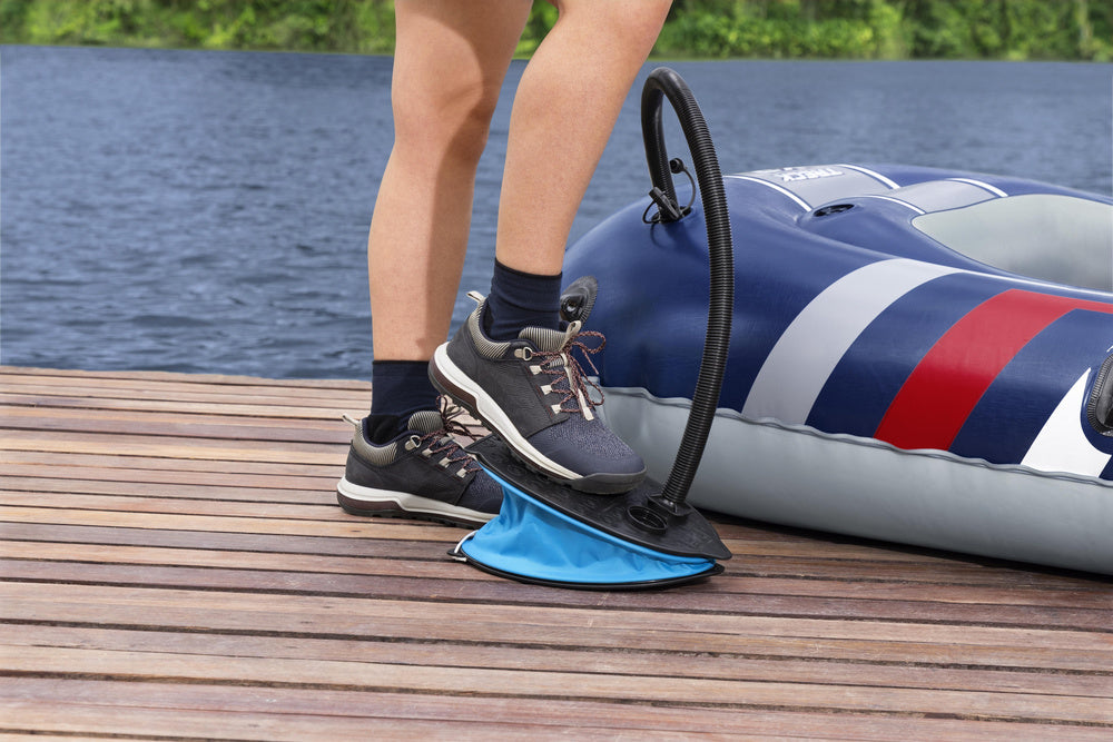 Nožní pumpa 28x19 cm se 3 koncovkami – Bestway 62004