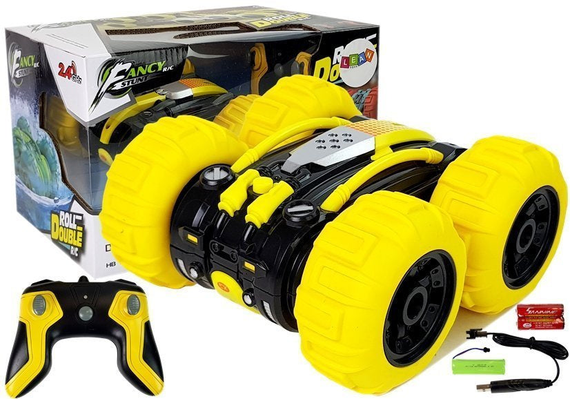 Obojživelné RC auto na dálkové ovládání 1:24 žluté