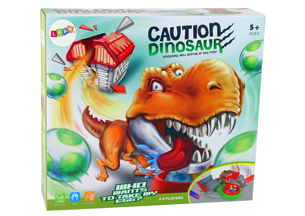 Obratnostní hra Pozor na dinosaura – pro 2 4 hráče