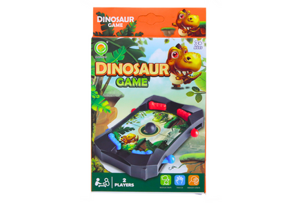 Obratnostní hra s míčkem Dinosaurus mini červená