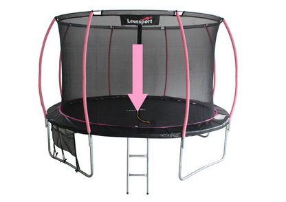Ochranná mata na trampolínu 366 cm na 64 pružin – Sport Max