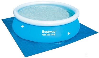 Ochranná podložka pod bazén 396 x 396 cm modrá – Bestway