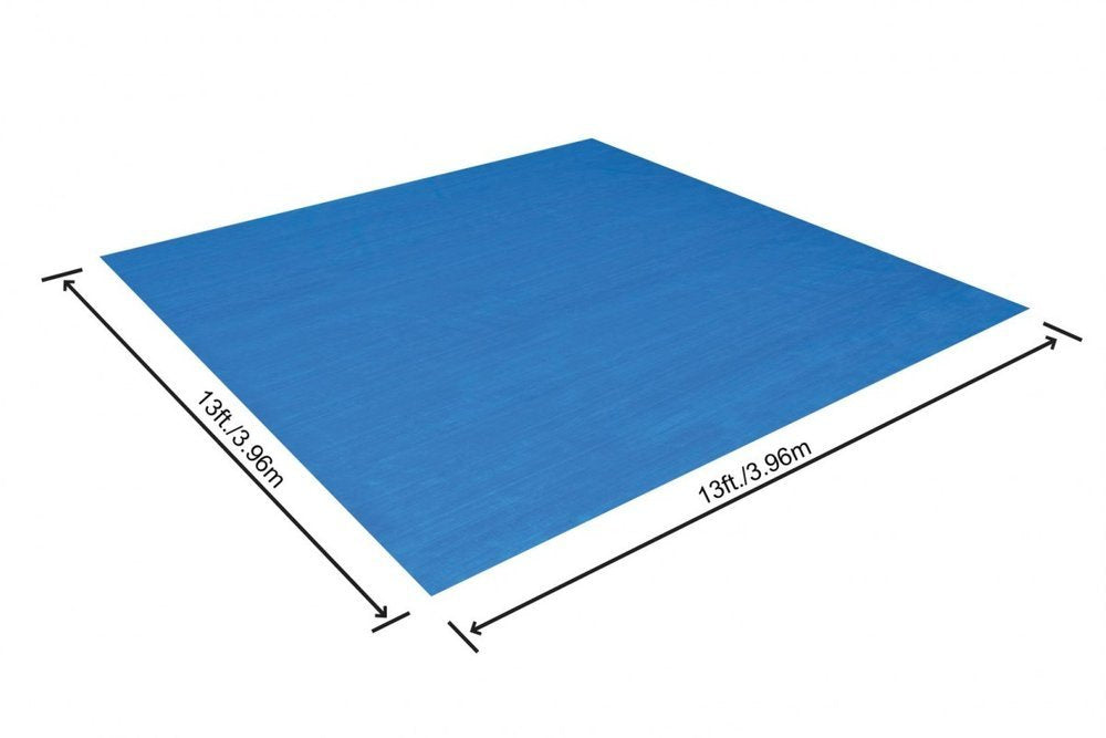 Ochranná podložka pod bazén 396 x 396 cm modrá – Bestway