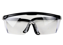 Ochranné brýle s nastavitelnými stranicemi černé