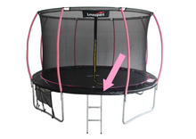 Ochranný kryt na pružiny trampolíny 16ft 487cm černorůžový