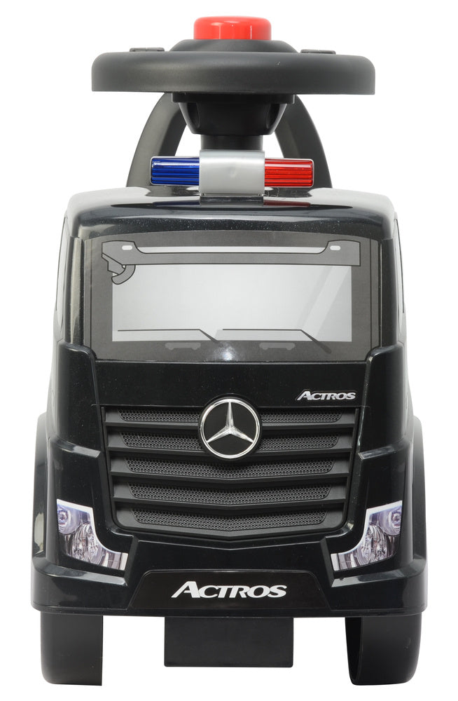 Odrážedlo Mercedes Actros policie – pro děti černé