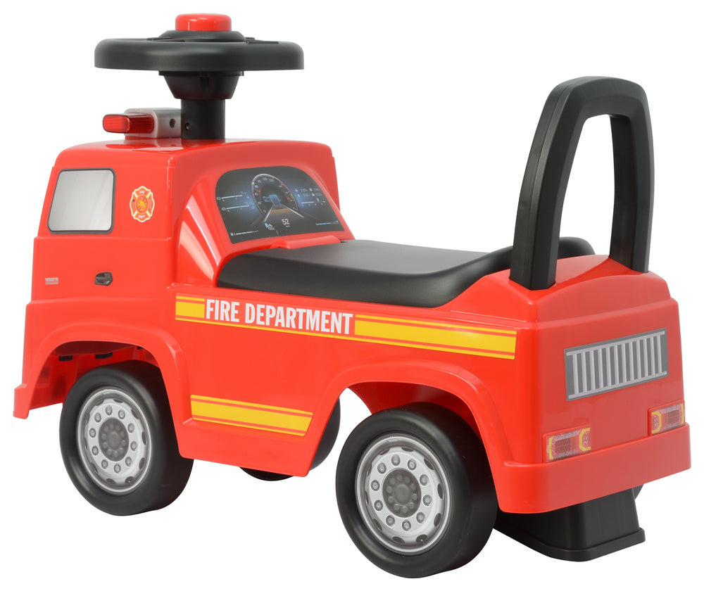 Odrážedlo Mercedes Actros policie – pro děti červené
