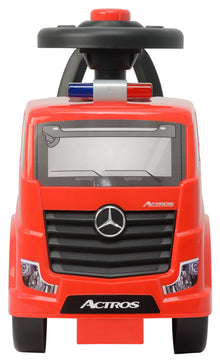 Odrážedlo Mercedes Actros policie – pro děti červené