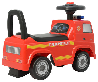 Odrážedlo Mercedes Actros policie – pro děti červené