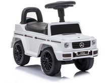Odrážedlo Mercedes G Class se zvuky klaksonu a motoru – bílé