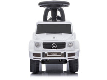 Odrážedlo Mercedes G Class se zvuky klaksonu a motoru – bílé