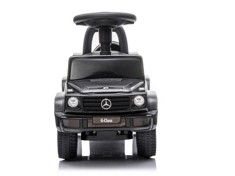 Odrážedlo Mercedes G Class se zvuky klaksonu a motoru – černé