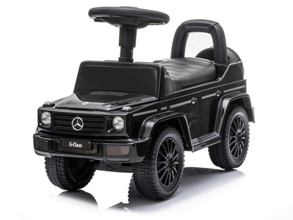 Odrážedlo Mercedes G Class se zvuky klaksonu a motoru – černé