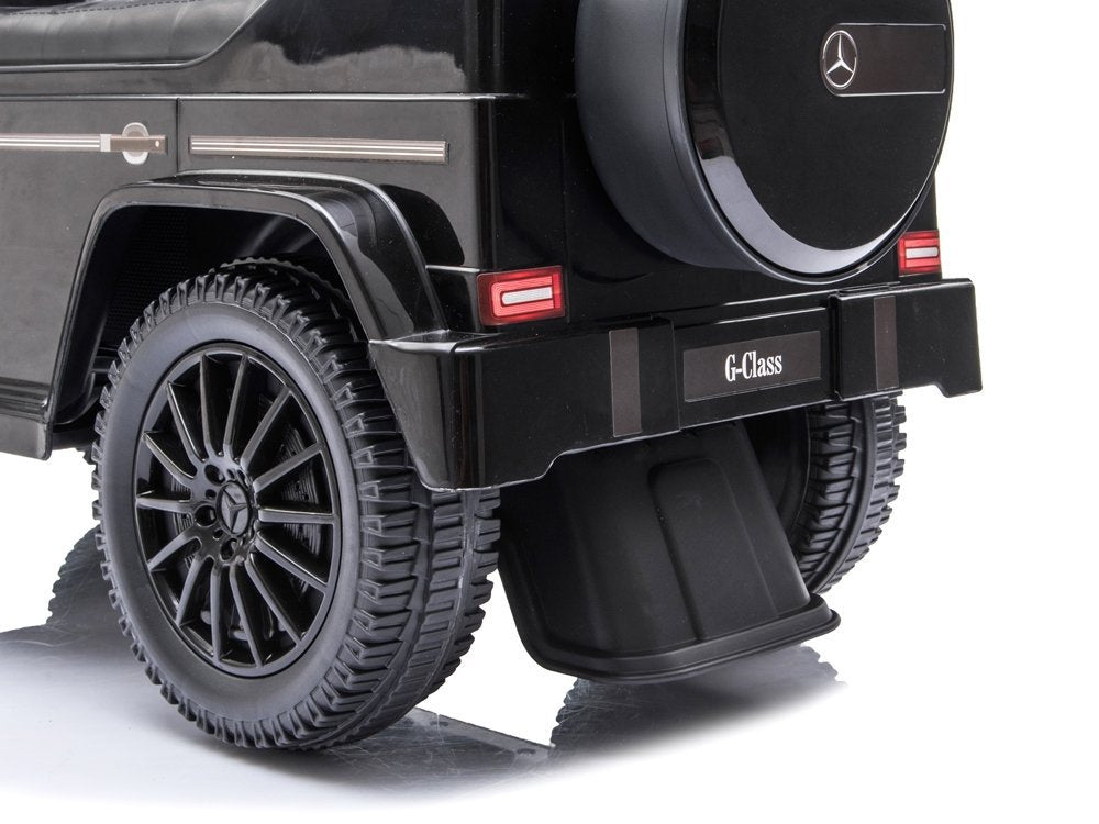 Odrážedlo Mercedes G Class se zvuky klaksonu a motoru – černé