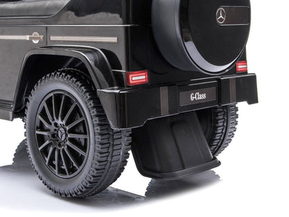Odrážedlo Mercedes G Class se zvuky klaksonu a motoru – černé
