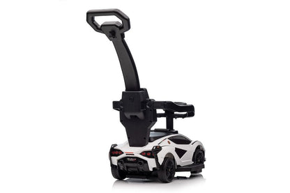 Odrážedlo s vodítkem Lamborghini QLS 996T bílé