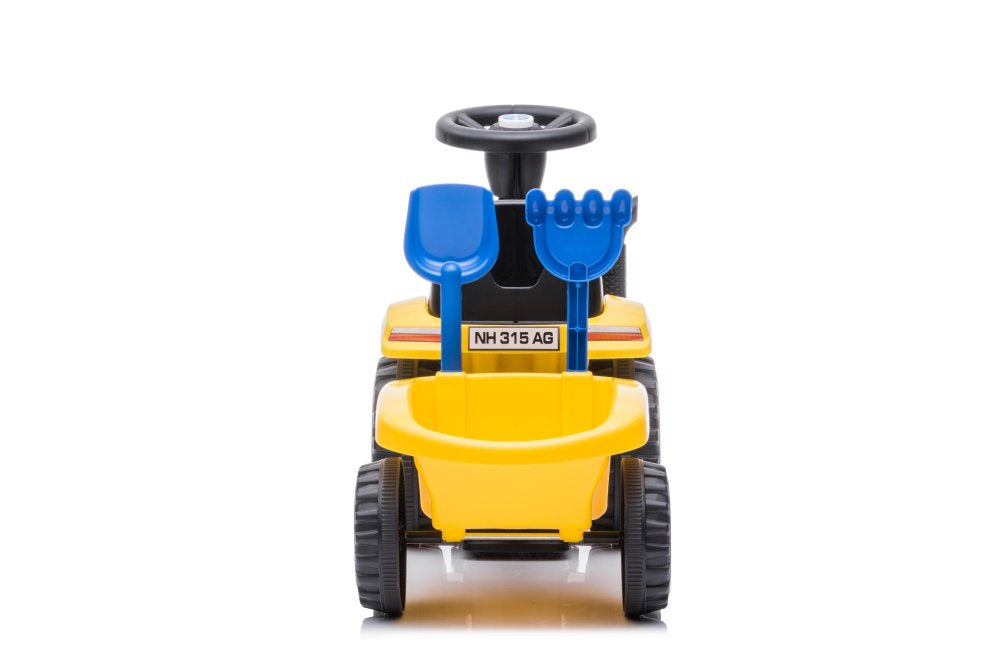 Odrážedlo traktor se zvuky a světlem New Holland 658T žluté