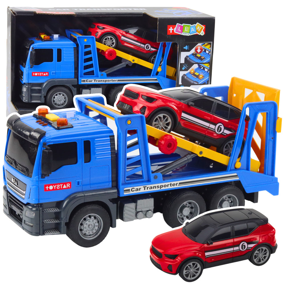Odtahové auto s osobákem se světly a zvuky – pro děti od 3 let