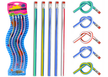 Ohebné tužky s gumou 5 kusů 30cm grafitové elastické