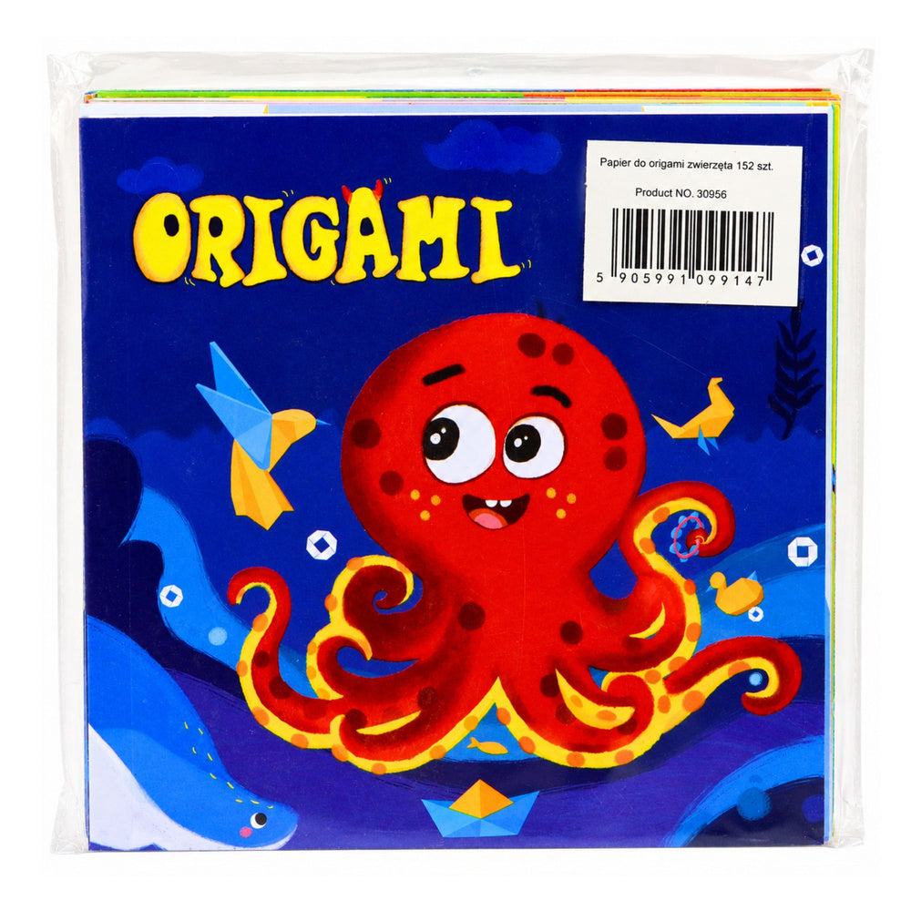 Origami sada s barevnými papíry a návodem – 100 listů