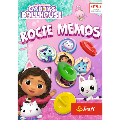 Paměťová hra s kočkami Gabi – Trefl 02688